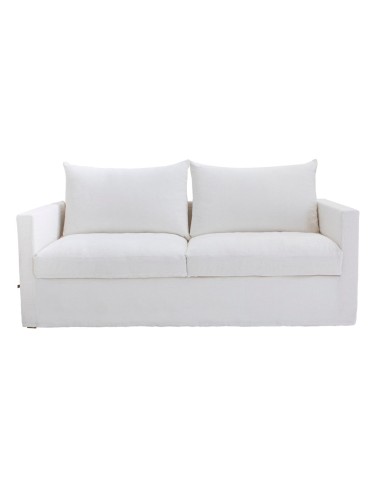 Brooklyn 3-seater linen sofa - Harmony Haomy pas chere