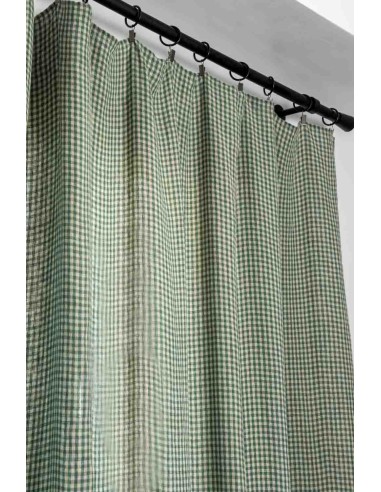 Piana washed linen curtain - 7 colors - Haomy Profitez des Offres !