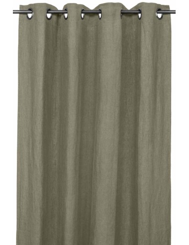 Porticcio washed linen curtain 140x280 cm - 13 colors - Haomy sur le site 