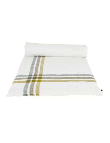 Paros washed linen duvet cover 85x200 cm - 3 colors - Haomy pas cher 