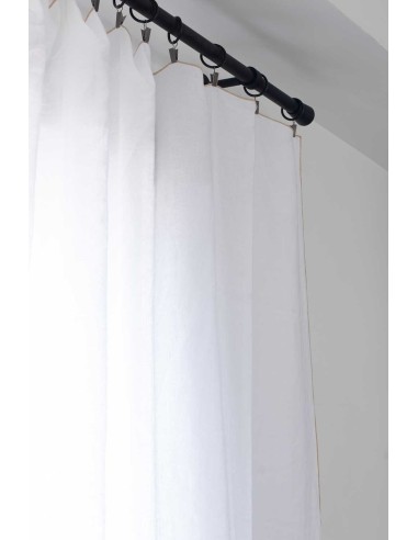 Venice washed linen curtain - 10 colors - Haomy les ligaments