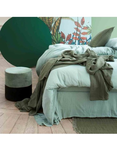 Duvet cover in cotton gauze dili - 14 colors - haomy l'évolution des habitudes 